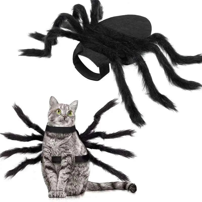 Pet Dog And Cat Costume Halloween Spider Transformation Outfit Pet Costume Pet Cat Dog Funny Cosplay Dress Up Clothes Costume