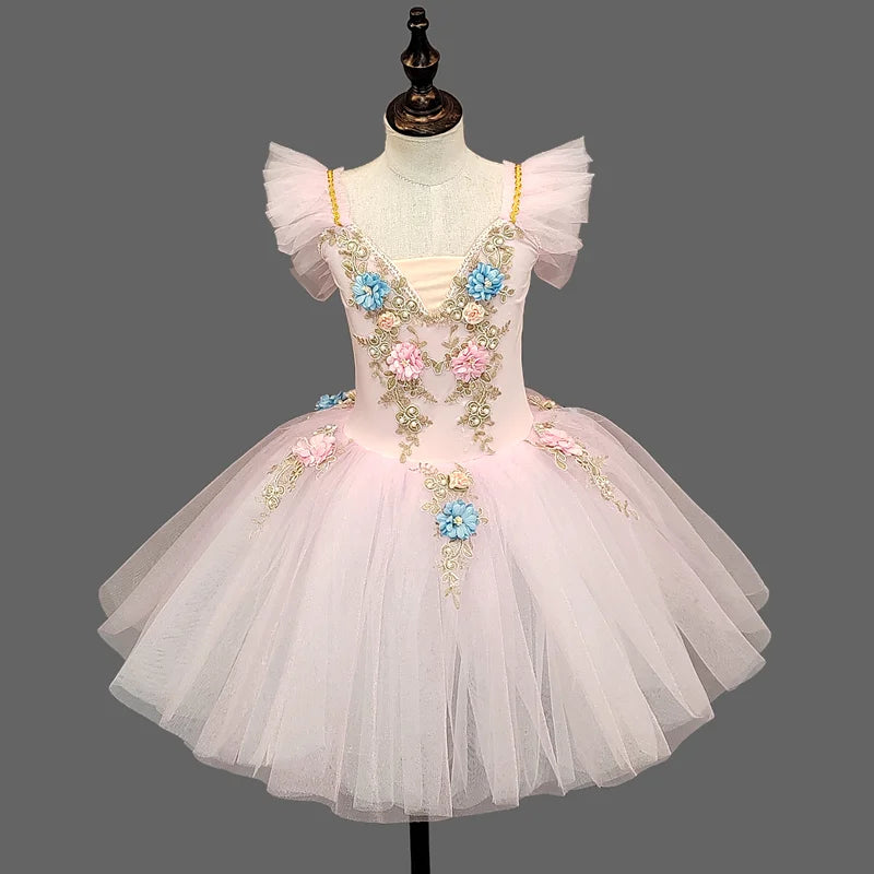 Children's Ballet Skirt, Girls' Dance Skirt, Ballet Performer Clothing, Children's Dance Skirt, Stage Performance Group Clothing - Big Tim's Magic Emporium