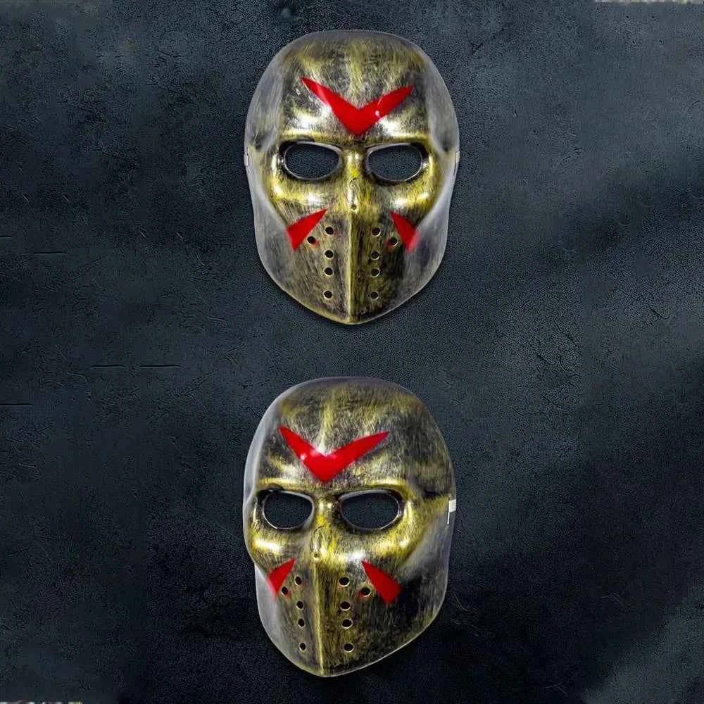 Costume Props Hockey Mask Cosplay Headwear Party Mask Props Cosplay Mask Prom Party Supplies Decoration Prop Halloween Mask