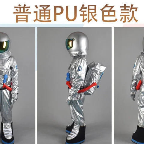 Halloween Spaceman Cosplay Costume Astronaut Cos Suit With Helmet Adult Inflatable Children's Day Photography Photo For Family - Big Tim's Magic Emporium