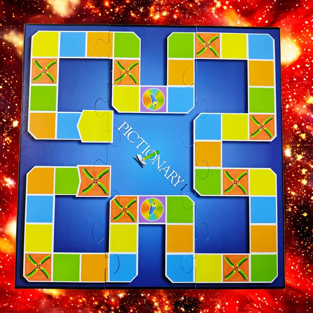 Pictionary (Party Version), a Game Specially Designed for Parties, Card Game, Board Game, Suitable as a Gift (Slight Color Difference) - Big Tim's Magic Emporium