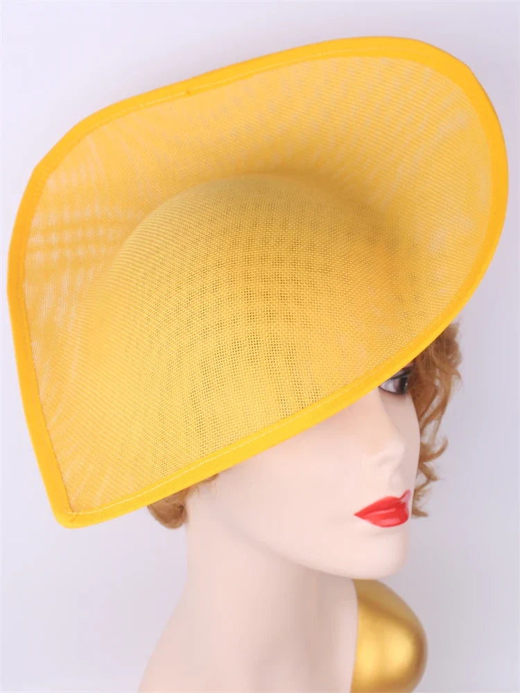 30cm Teardrop Sinamay Fascinator Base DIY Millinery Headpiece Cocktail Hat Mold