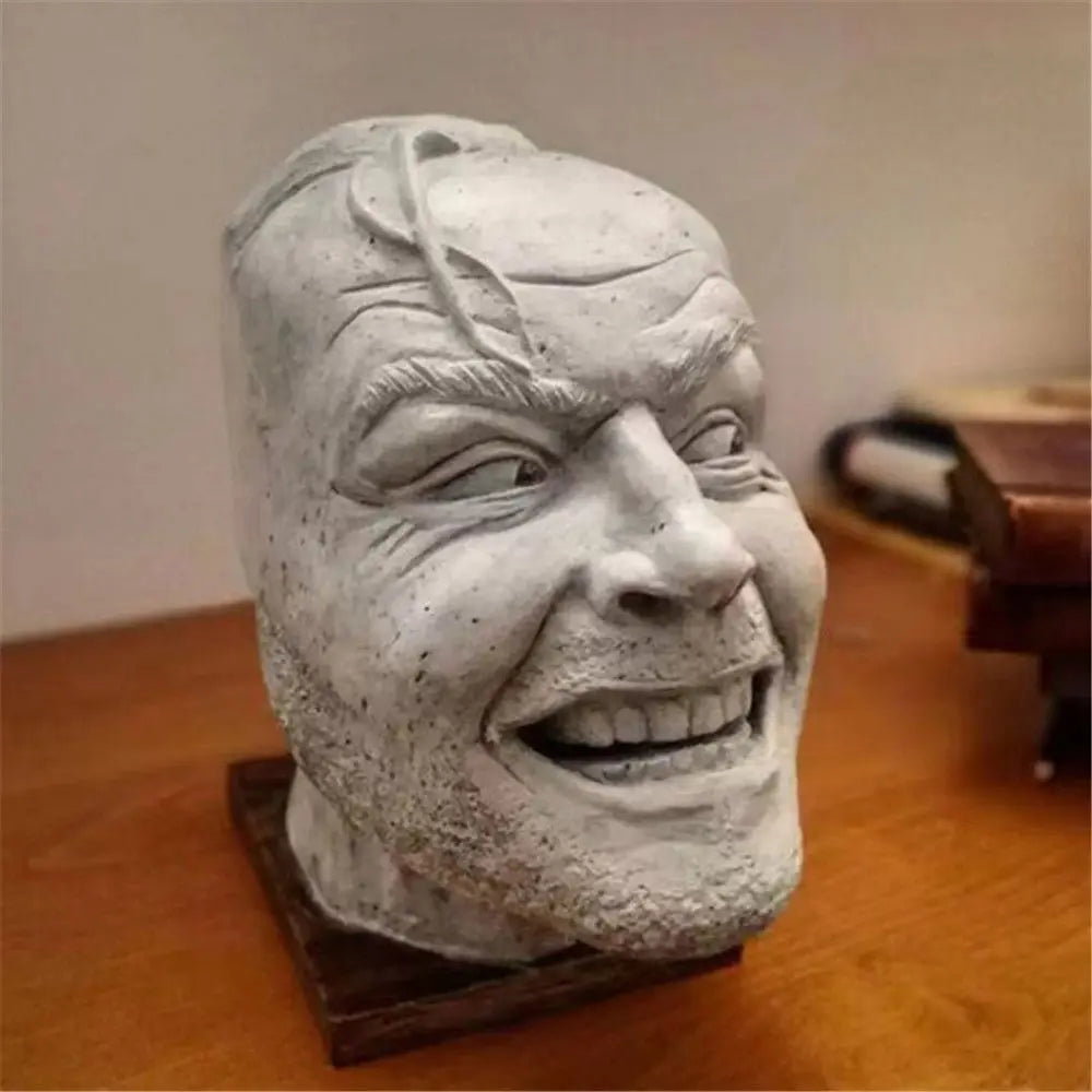 Immersive Gift Funny Accessories Desktop Resin Bookshelf Sculpture decoration Here's Johnny! The Shining - Big Tim's Magic Emporium