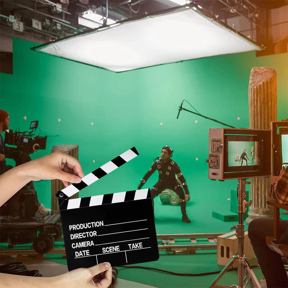 Party holiday party movie clapboard movie card clapperboard movie party props game party - Big Tim's Magic Emporium