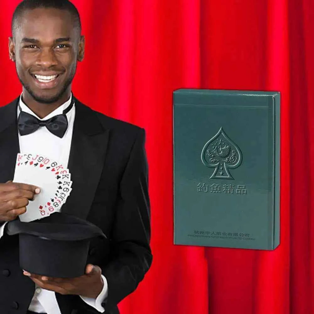 Magician Cards Deck Fishing Magic Playing Cards Great Novelty Gift Magic Playing Cards Props Stage Shows For Party Entertaining