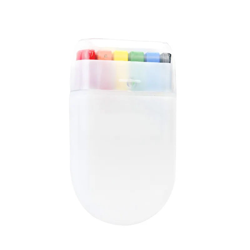 Colorful Rainbow Face Paint Crayons Washable Body Tattoo Pigment Pen Fluorescent Crayon Adult Kid Party Art Makeup Cosmetic Tool