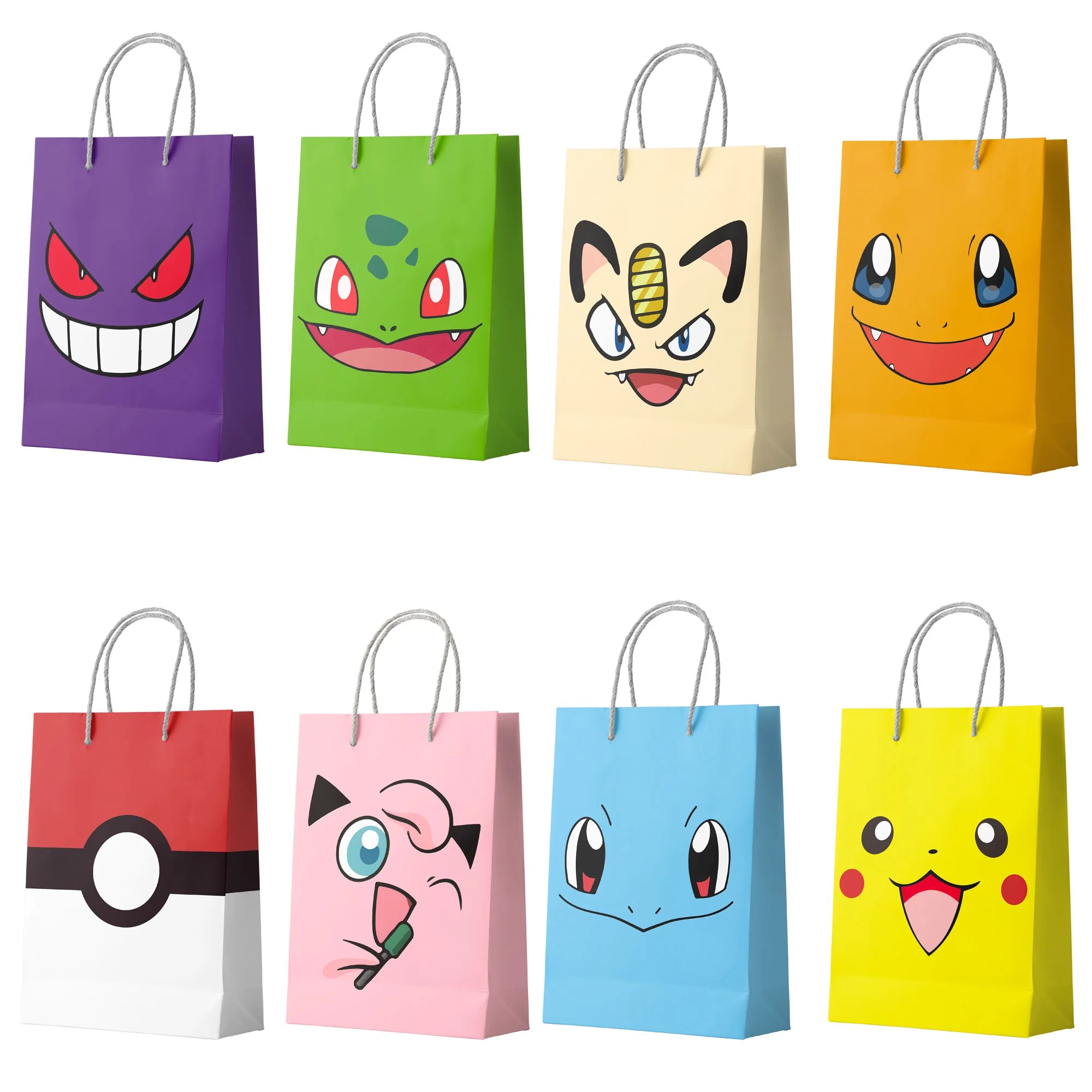 Pikachu Party Favour Bags-24 Pcs Pokemon Pikachu Party Bags for Pikachu Birthday Party Decorations&Pikachu Party Supplies - Big Tim's Magic Emporium
