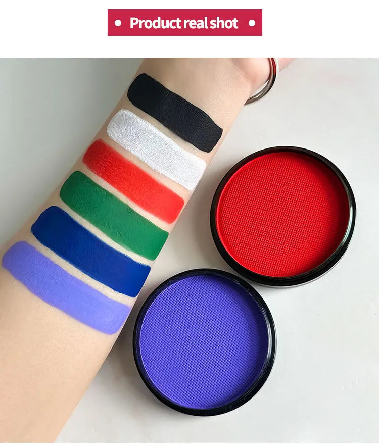 Face body Painting waterproof 6 colors Water Based Nontoxic Body Art kids Festival Fancy Dress Paint Body & Face Paint make up