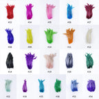 100PCS Natural Rooster Tail Feathers (25-40CM)