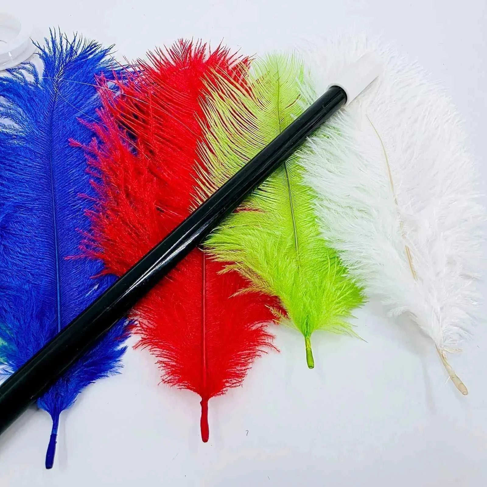 Multi-Purpose Light Up Wand Magic Tricks 7 Colors Change Produce Feathers/Silk Stage Party Illusions Gimmicks Mentalism Props
