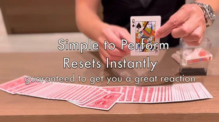 Magician's Instant Box by Taiwan Ben Professional Close-Up Magic Prop with Amazing Card Appearance Trick Visual Illusion Device - Big Tim's Magic Emporium