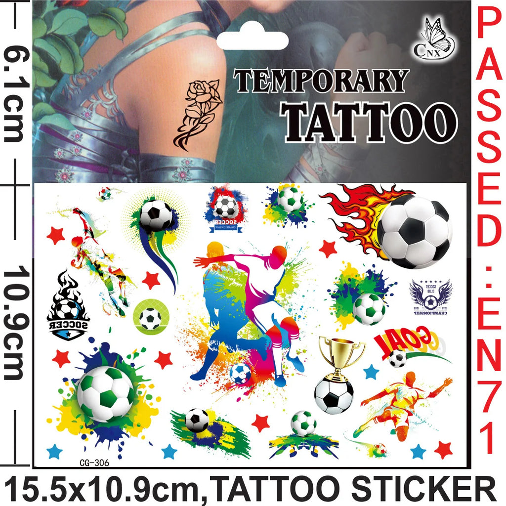 Soccer Party Birthday Party Decorat Slap Bracelets Goodie Bags Keychains Sticker Football Party Supplies Kids Boy Birthday Party