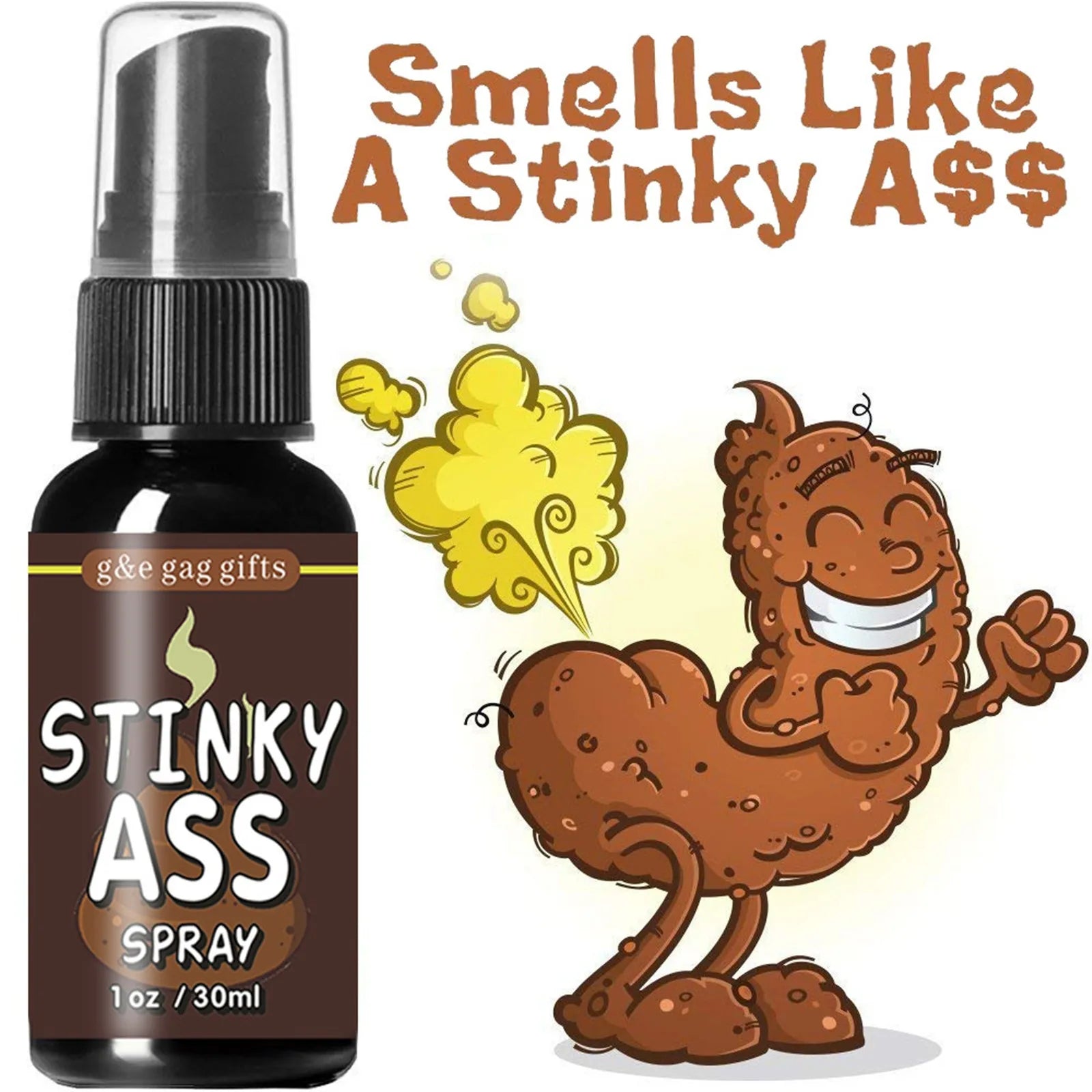 Stinky Prank Spray Funny Gag Gift Smelly Joke Toy Surprise Party Trick Novelty Gag Prank Funny Prank Gift For Adults Kids - Big Tim's Magic Emporium