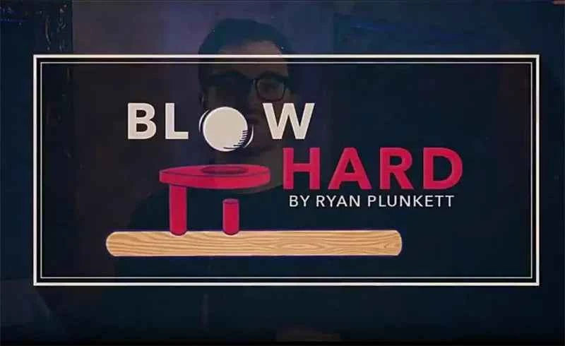 Blow Hard Trick By Ryan Plunkett Gimmicks Close Up Magic Tricks Illusions Street Magia Floating Ball Game Magia Levitating Stage