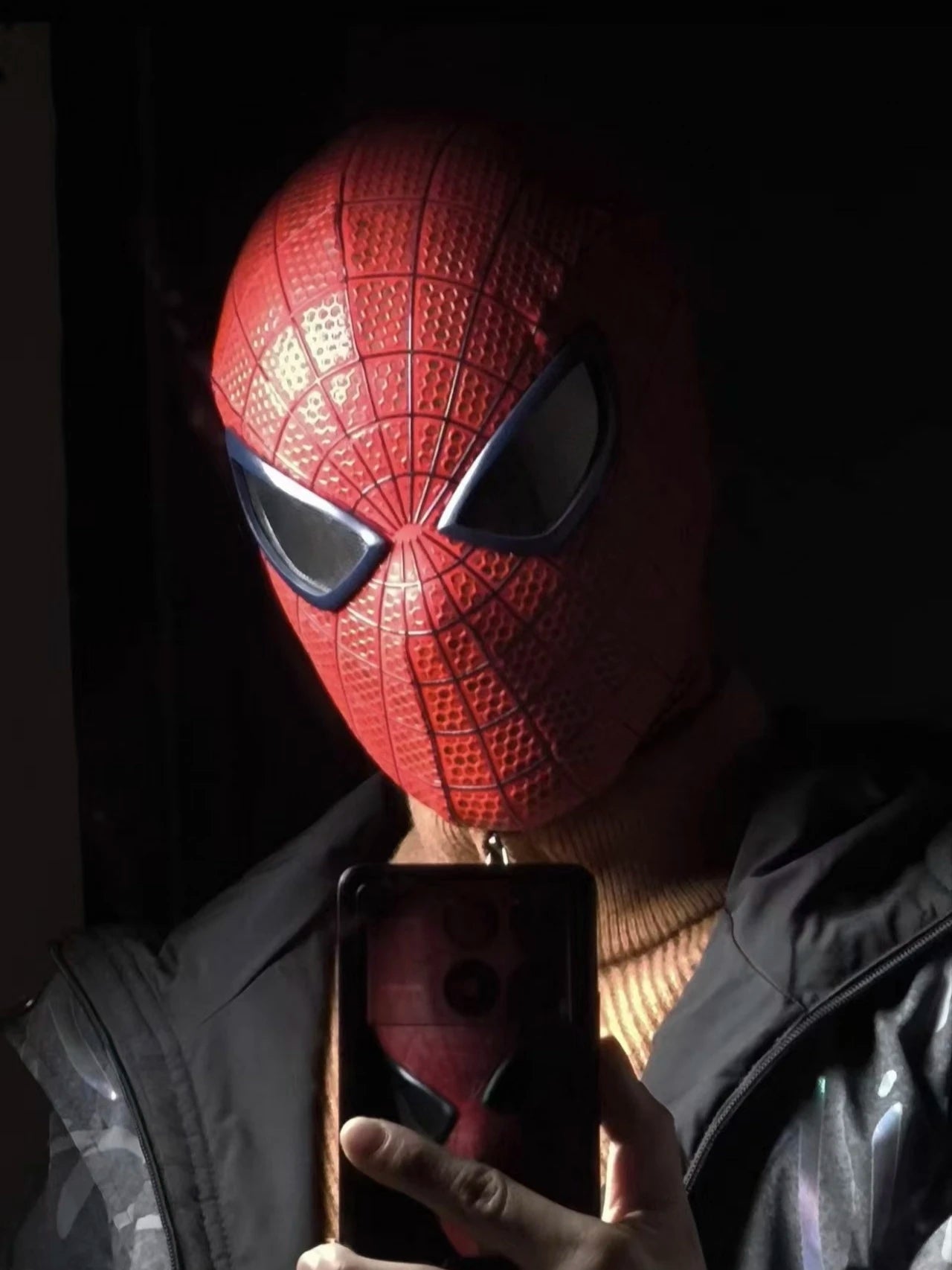In Stock Spider-Man V1 V2 Handcrafted High-Quality Mask Spiderman Garfield'S Version Peter Parker Amazing Halloween Cosplay Gift - Big Tim's Magic Emporium