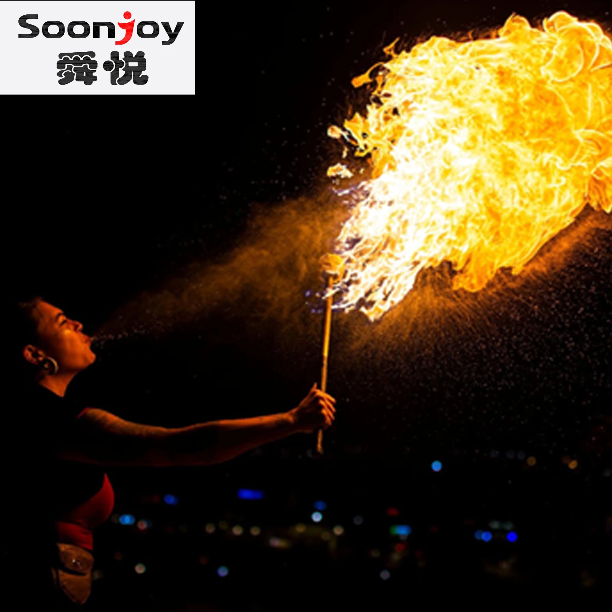 Classic Fire Juggling Torches for Play and Fun set of 3