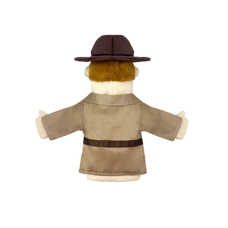Cute Cartoon Profession Series Hand Puppet Plush Doctor Police Officer Nurse Teacher Job Puppet Ventriloquism Doll - Big Tim's Magic Emporium