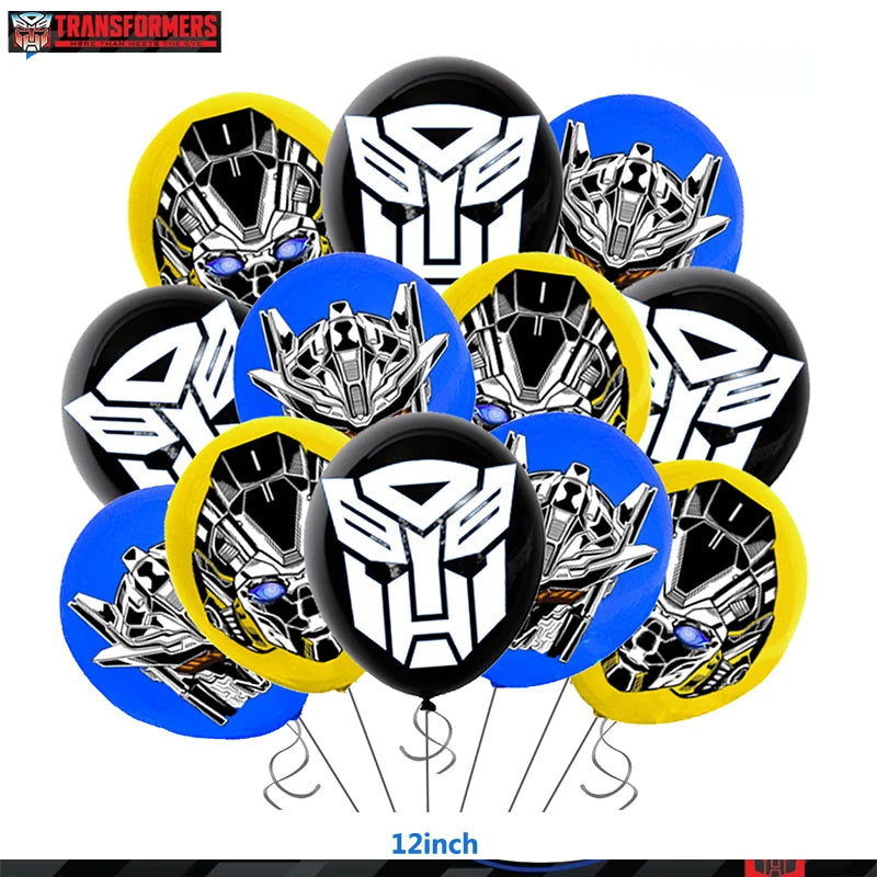 Transformers Party Favor Transformer Birthday Party Decorations Party Supplies Balloons Tablecloth Cups Plates Baby Shower Gifts - Big Tim's Magic Emporium