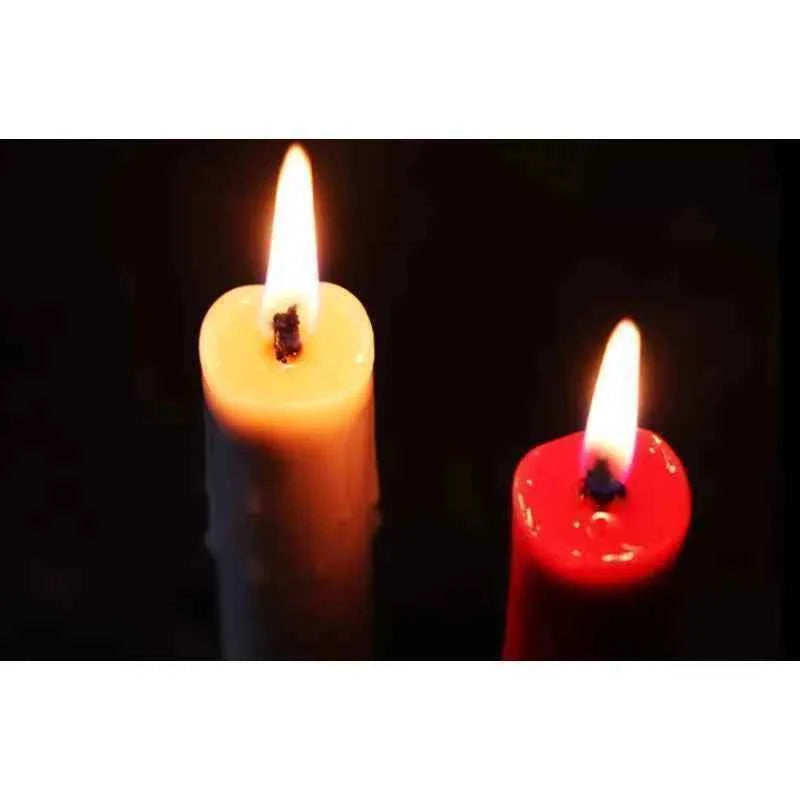 Remote Control Ignition Candle 4.0 Magic Trick Self Lighting Flame Illusion Stage Magic Magician Props Close-Up Magia Tool Games