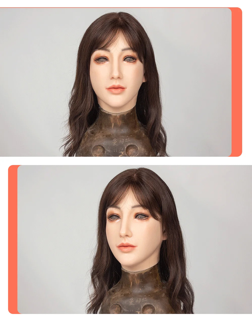High-Quality Silicone Face Masks Crossdresser Fake Faces Drag Queen Stage Performance Cosplay Crossdressing Sissy Transgender - Big Tim's Magic Emporium