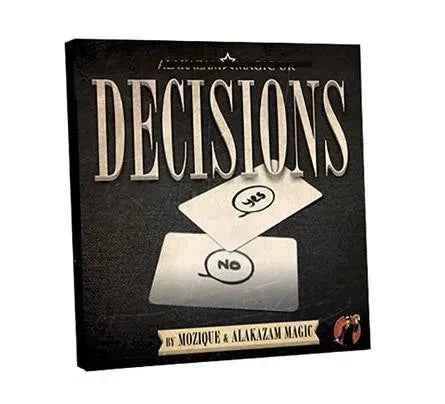 Mentalism Magic Trick,Decisions  By Mozique,Illusions,Card Magic,Close Up,Comdy,Props,Prophecy
