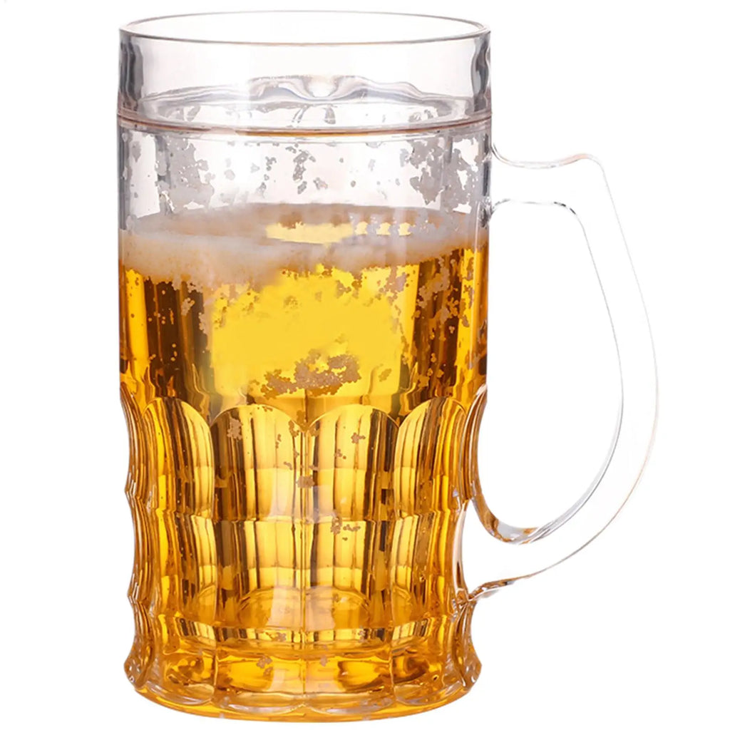 Fake Beer Mug Funny Water Cup, Novelty Prank Toy & Gag Gift for Adults Coworkers, Creative Desk Ornament for Office Home Decor - Big Tim's Magic Emporium