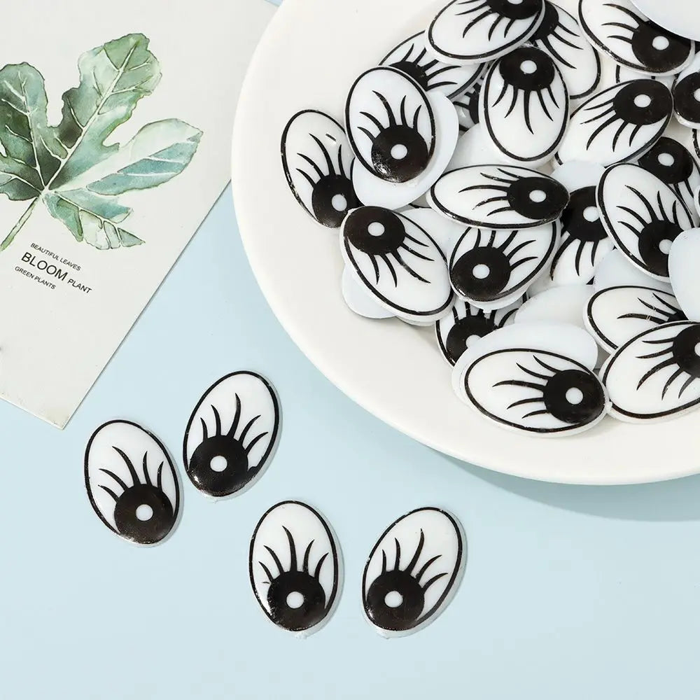 50pcs/bag Puppet Making Not Self-adhesive DIY Craft Dinosaur Eye  Accessories  Eyelash Eyes Creative gift - Big Tim's Magic Emporium