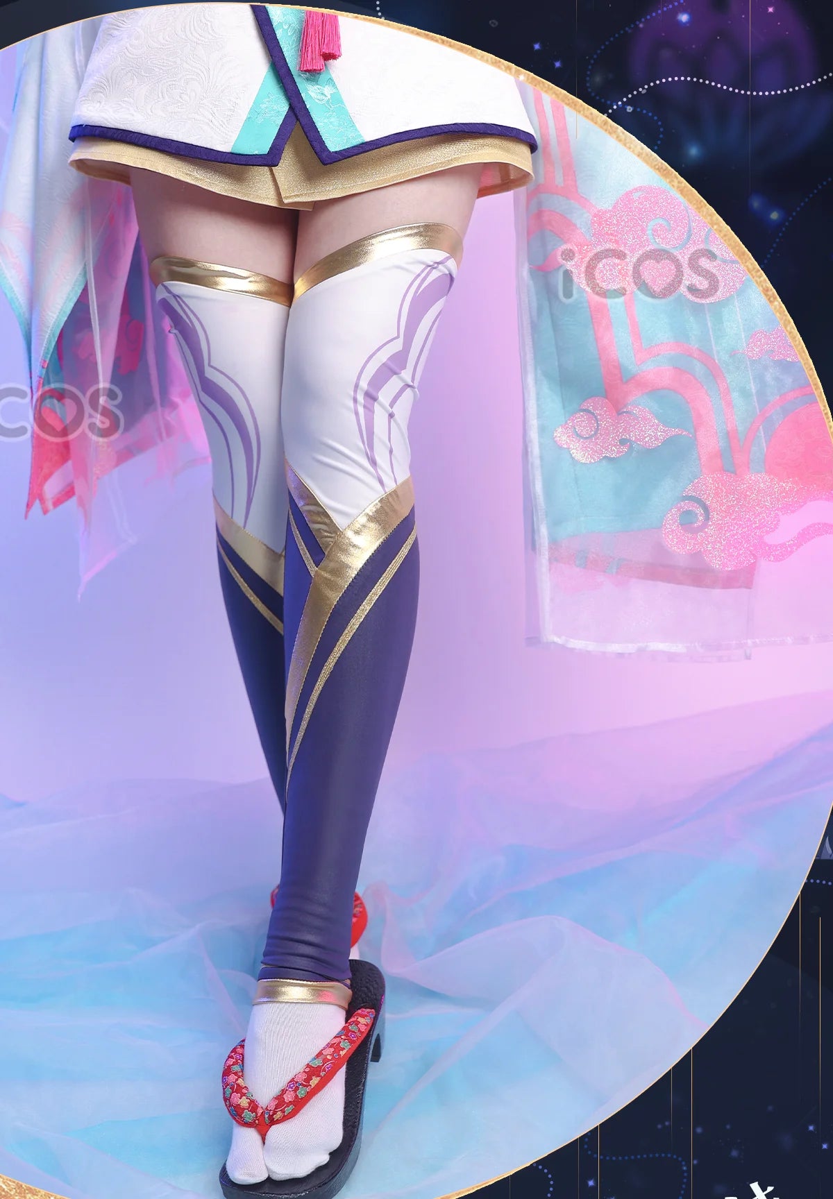 in stock Irelia H Ahri LOL ahri Spirit Blossom Cosplay Costume Halloween party dress for women - Big Tim's Magic Emporium