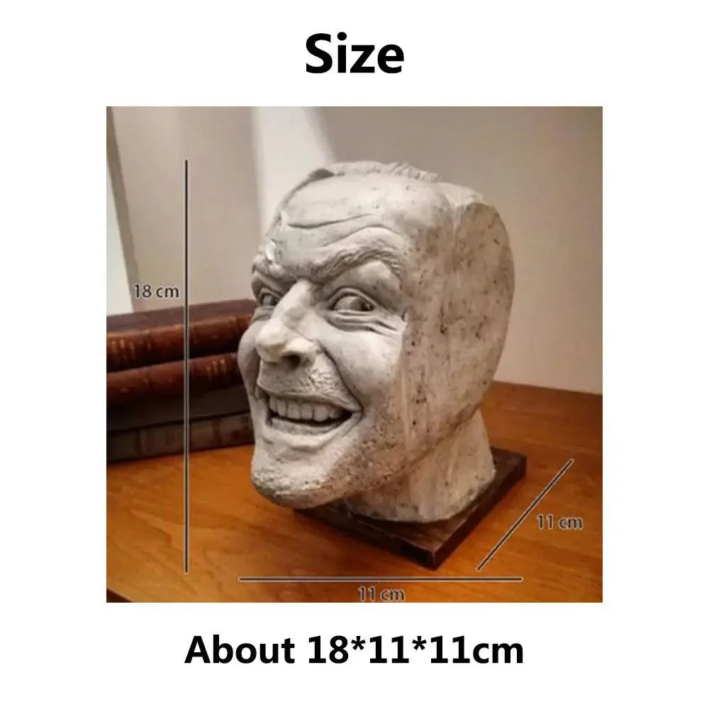 Immersive Gift Funny Accessories Desktop Resin Bookshelf Sculpture decoration Here's Johnny! The Shining - Big Tim's Magic Emporium