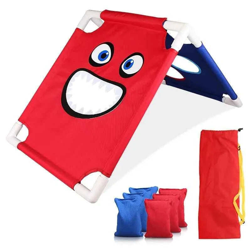 Sandbag Throwing Game Sandbag Set Suitable For Outdoor Party Multi-Person Interaction Including Sandbags  Family Lawn Yard Game