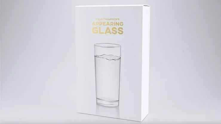 Appearing Glass (Gimmicks and Online Instructions) by Steve T Stage / Parlor Performer Magic Tricks Street Magic Props Illusions