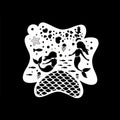 Face Paint Stencils Professional Body Art Paint Stencils Reusable for Adults Kids Easily Use Templates for Parties Makeup Tools
