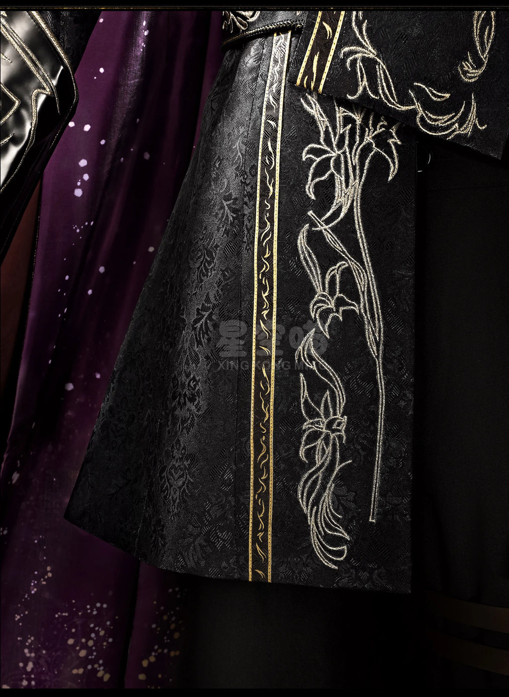 Love and Deepspace Xavier Rafayel Zayne Sylus Cosplay Costume The Dark Eclipse King Cloak Coat Prop Armor Crown Halloween Suit - Big Tim's Magic Emporium