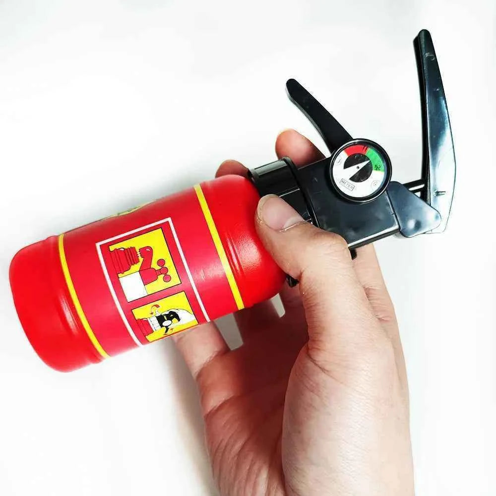 Fireman Birthday Party Supplies Firefighter Helmet Fire Hydrant Straws Cups with Lids Extinguisher Squirt Toys Fire Favors