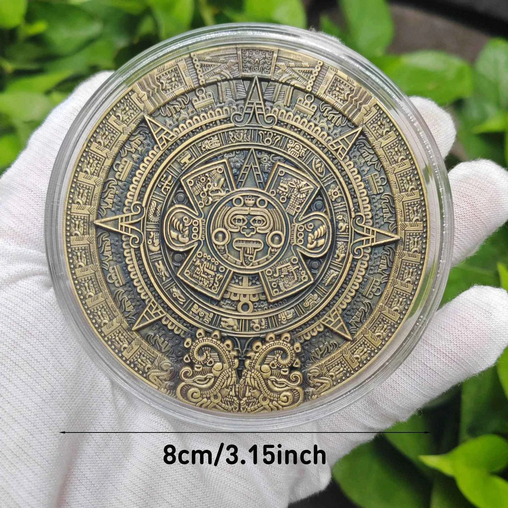 Commemorative coins, American large relief coin collection, Mayan coins, American Morgan
