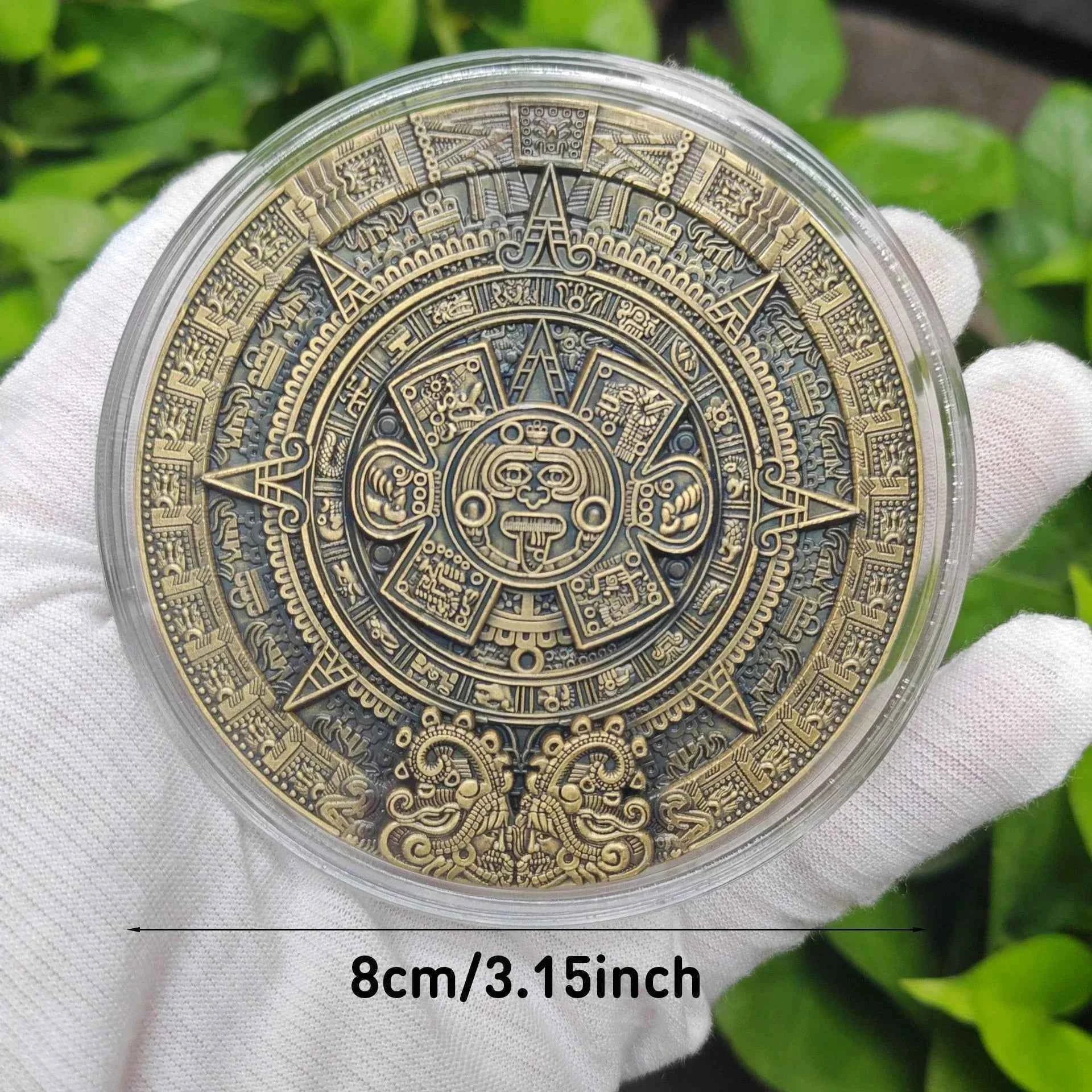 Commemorative coins, American large relief coin collection, Mayan coins, American Morgan