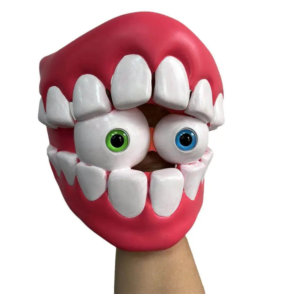 The Amazing Digital Circus Caine‌ Clown Mask Hood Cosplay Props Halloween Carnival Cosplay Party Props Accessories - Big Tim's Magic Emporium
