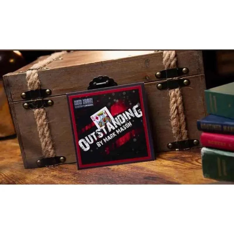 Outstanding By Mark Mason Gimmicks Close Up Magic Tricks Card Deck Props Funny Magician Magia Props Illusions Close Up Street