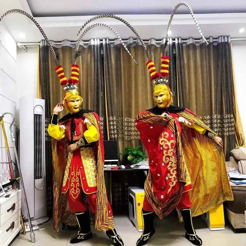 performance clothes stage performance costumes adult stage props mask