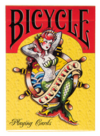 Bicycle Club Tattoo Mermaid Playing Cards RARE Deck by Card-Addiction.com