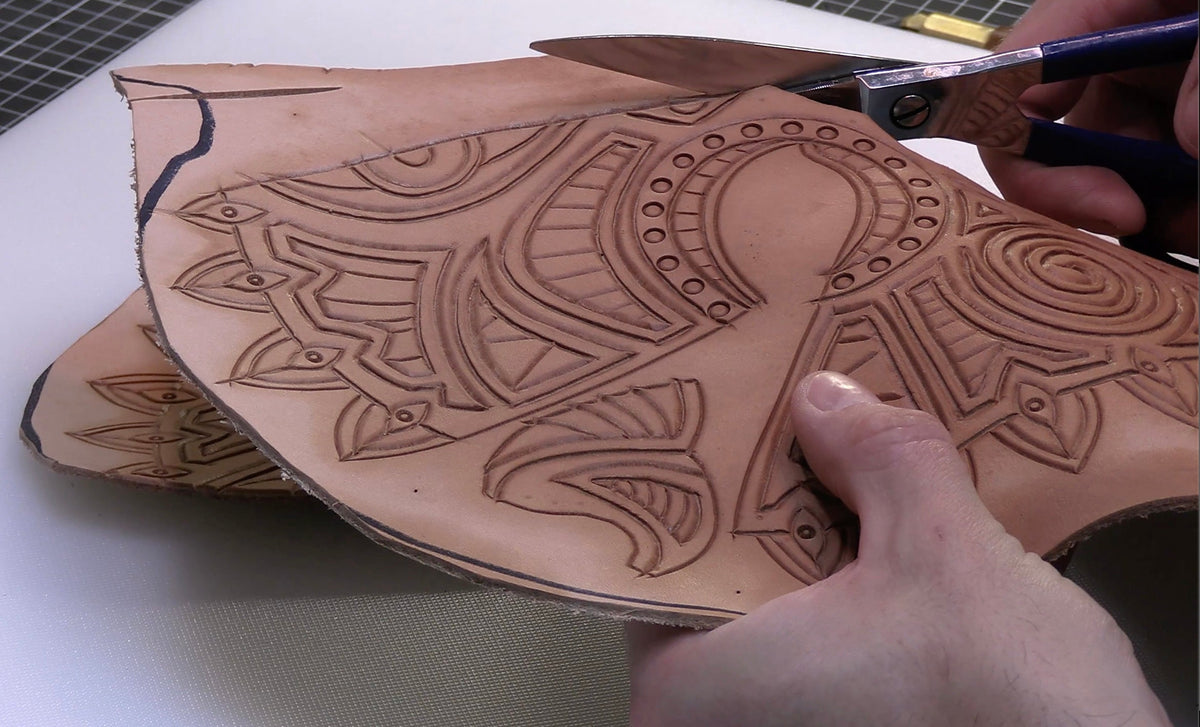 Leather Tribal Mask Printable Pattern Bundle — Intermediate + Advanced by Rockwell Masks