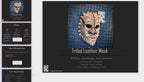 Leather Tribal Mask Printable Pattern Bundle — Intermediate + Advanced by Rockwell Masks