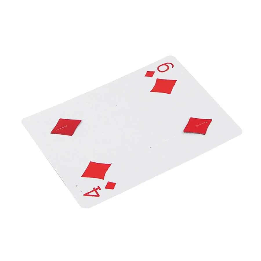Magic Tricks Card Fantastic 4 to 6 Moving Point Card for Magician Cards Magic Gimmicks Close Up Magic Props JXB - Big Tim's Magic Emporium