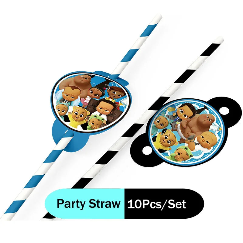 Boss Baby Theme Disposable Party Cake Topper Birthday Party Cake Topper Cake Park Party Decoration Baby Shower Party Supplies - Big Tim's Magic Emporium