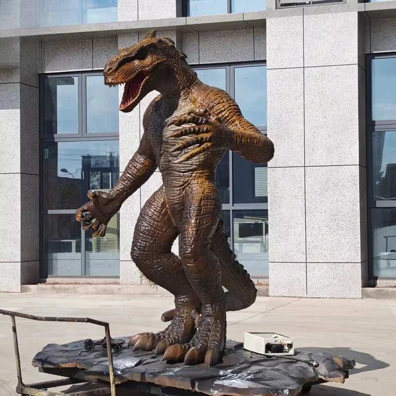 realistic electric simulation life-size animated animal model