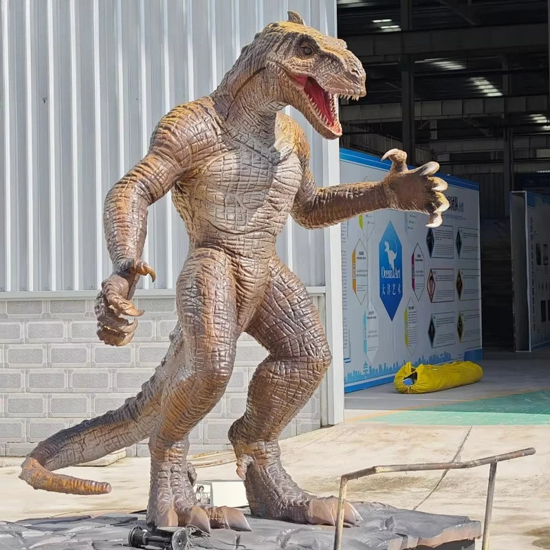 realistic electric simulation life-size animated animal model