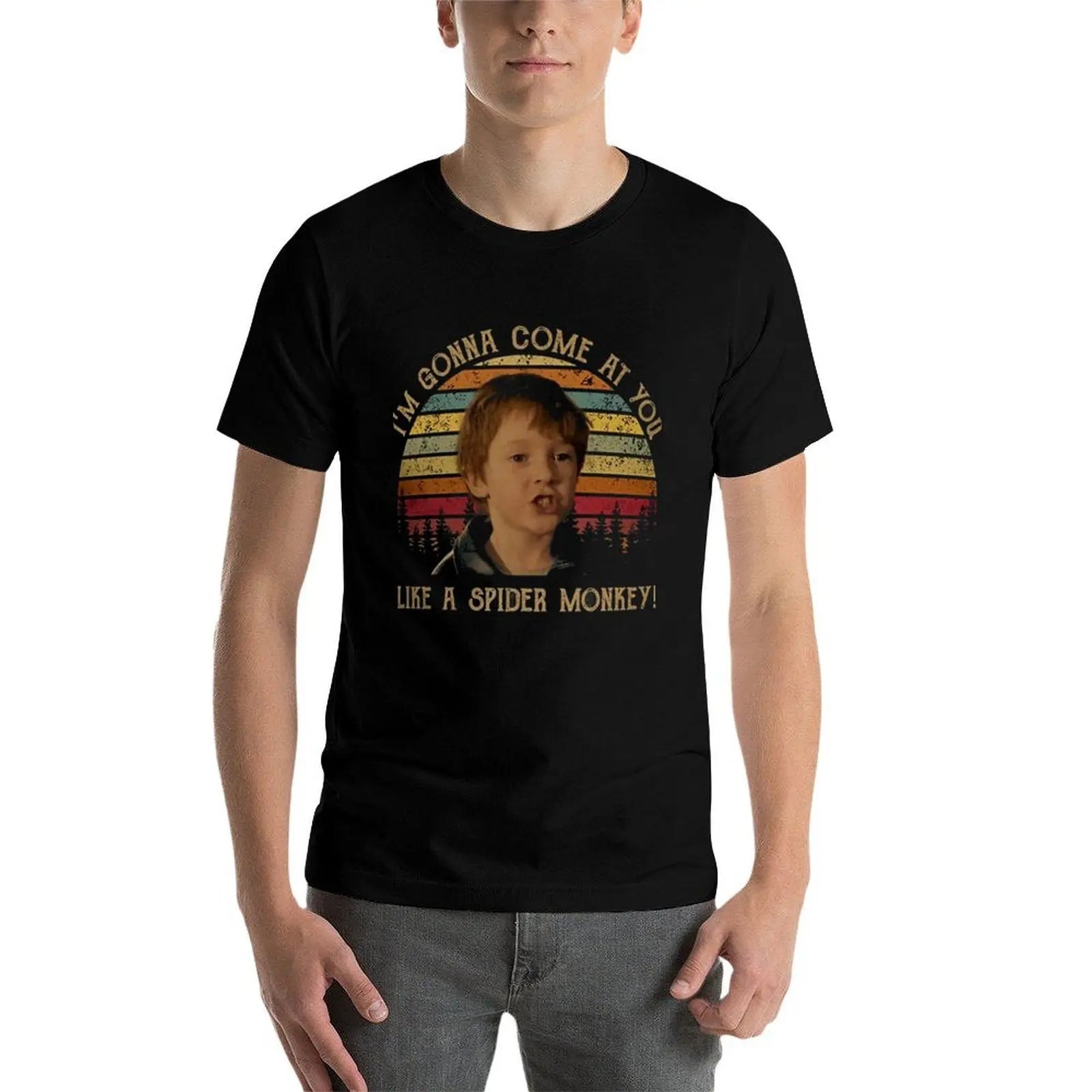 Funny Gift I'M Gonna Come At You Like A Spider Monkey Gift For Fans T-Shirt funny t shirts dark humor T-Shirt - Big Tim's Magic Emporium
