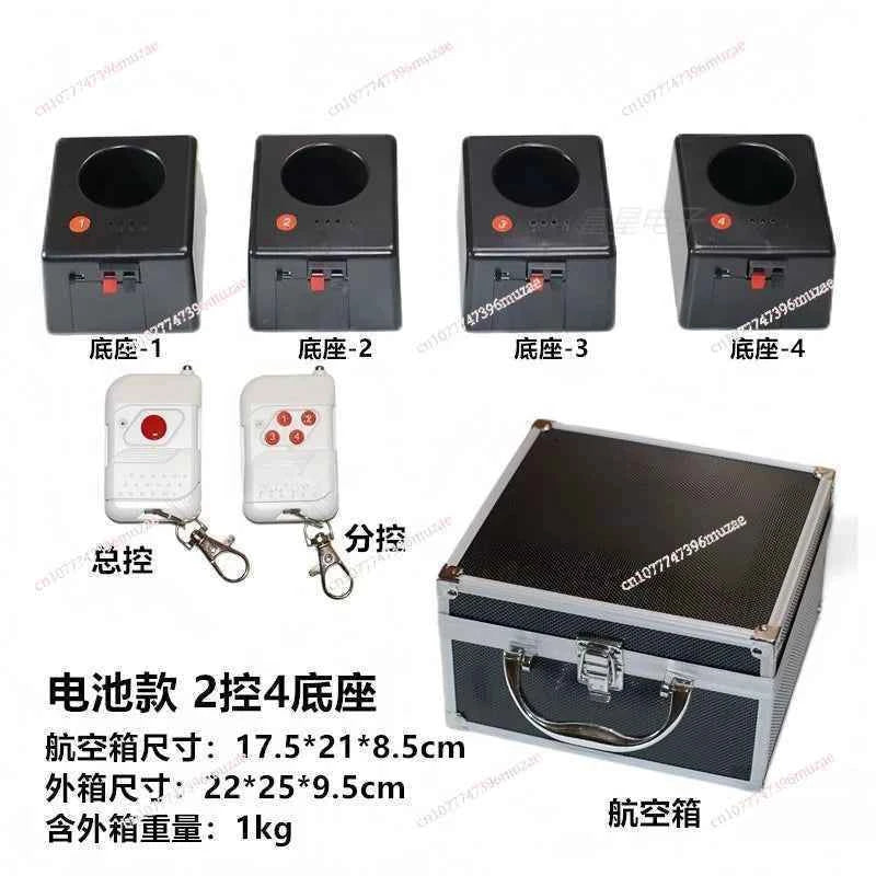 Stage Electronic Sprayer Equipment Bar Wedding Performance Props Starlight Waterfall Machine, Controller