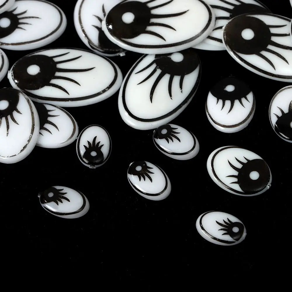 50pcs/bag Puppet Making Not Self-adhesive DIY Craft Dinosaur Eye  Accessories  Eyelash Eyes Creative gift - Big Tim's Magic Emporium