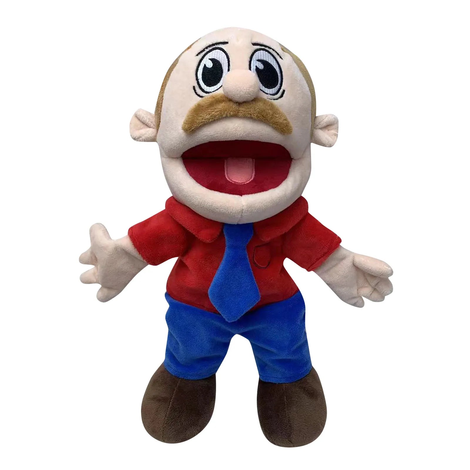 Cartoon Hand Puppet Toy Jeffys Zombie Boy Puppet Brinquedo Kawaii Stuffed Animal Jeffy Puppet Family Real Sml Doll Birthday Gift - Big Tim's Magic Emporium